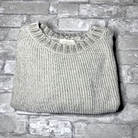 CYNTHIA ROWLEY: COZY RIBBED SWEATER - Picture 6 of 9